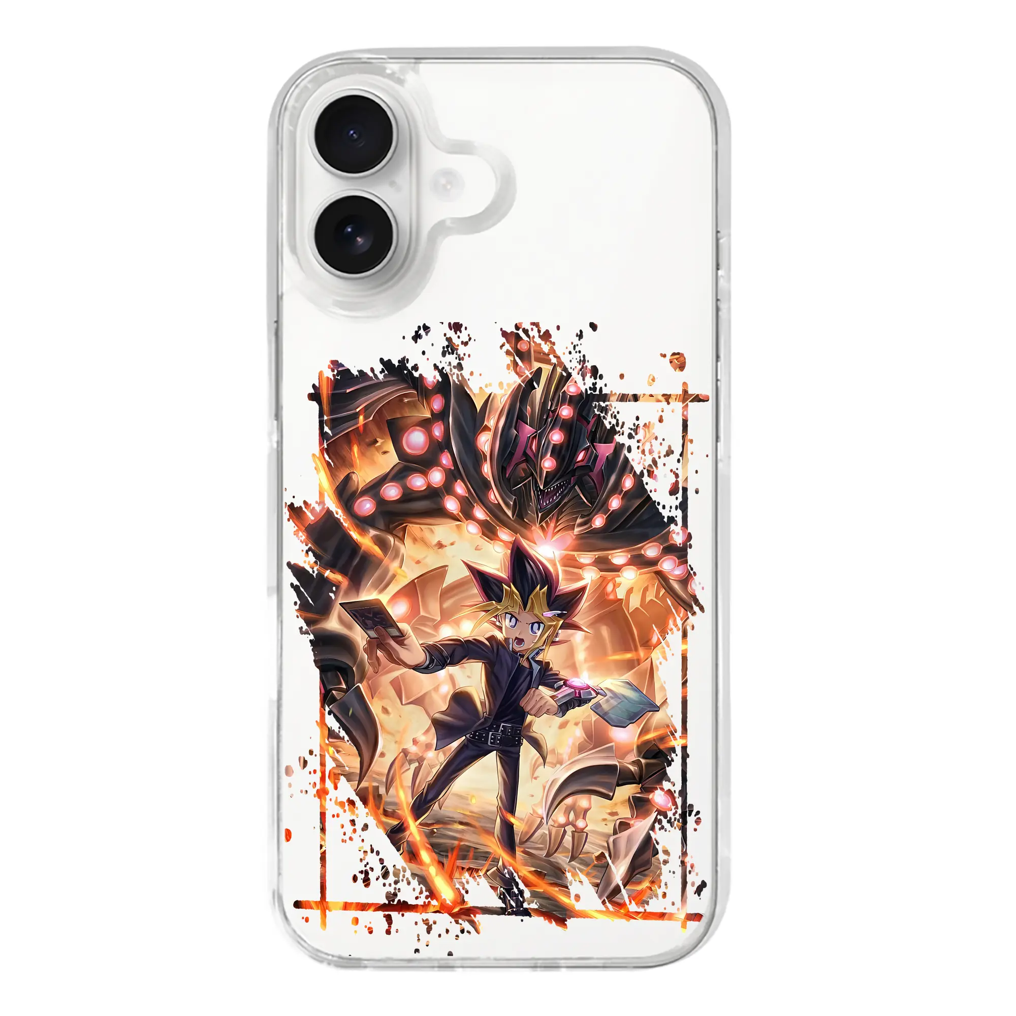 遊☆戯☆王 グッズ,武藤遊戯 - iPhone 17シリーズ 透明スマホケース – 薄型・耐衝撃・精密フィット保護カバー